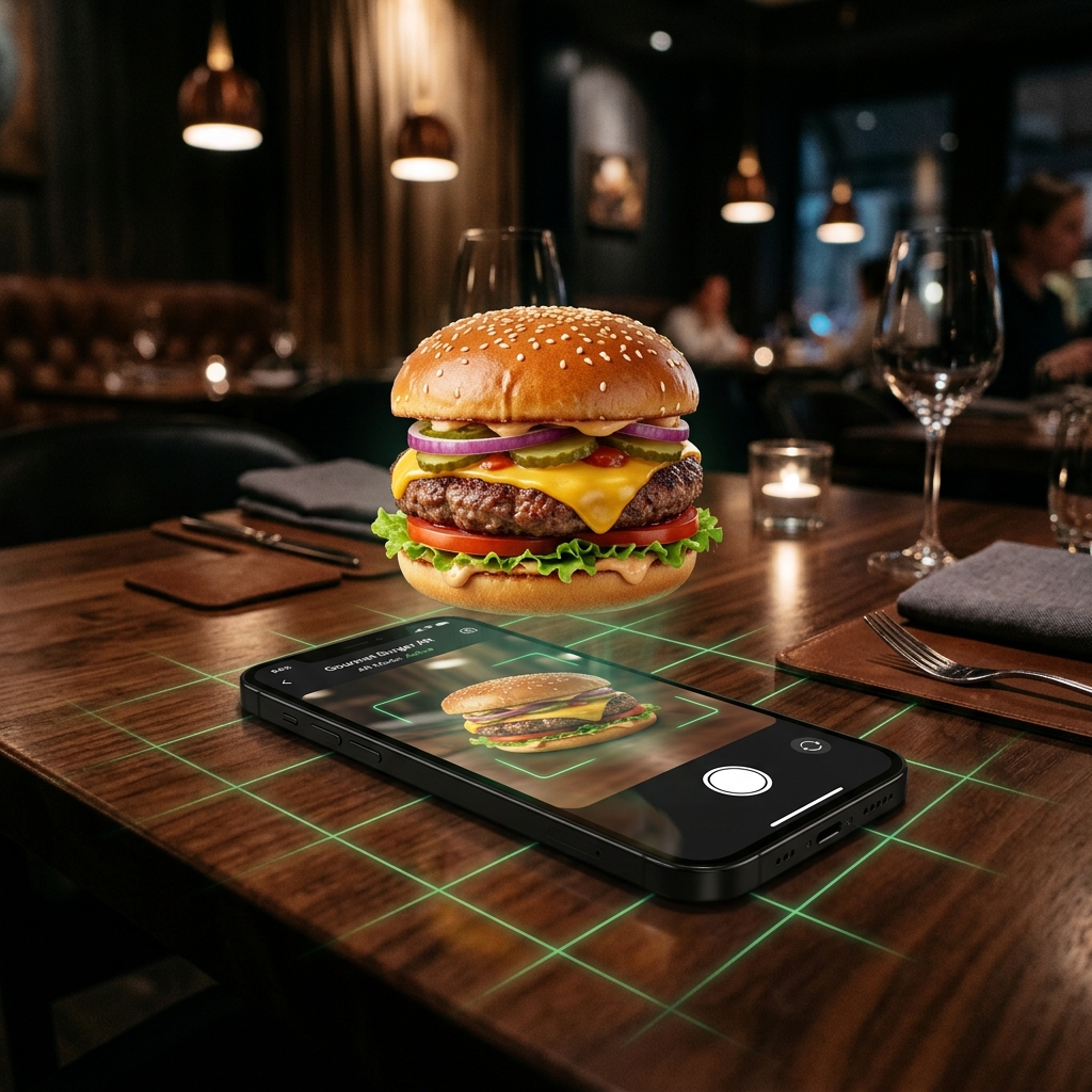 Plato AR app experience